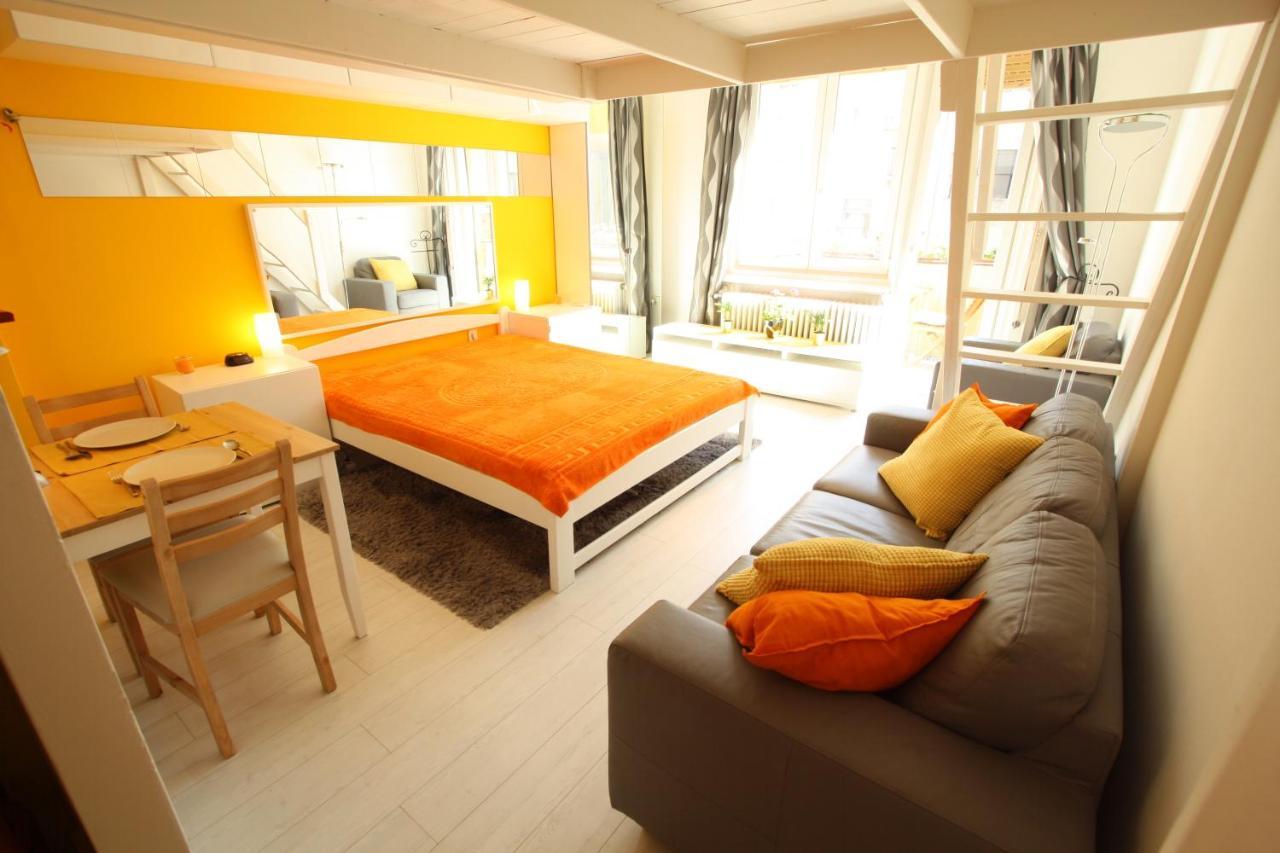 Sunny Studio With Balcony In Party District بودابست المظهر الخارجي الصورة